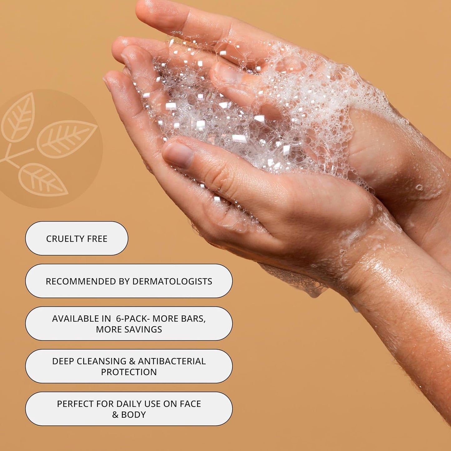 Cuticura Official Deep Cleansing Face and Body Soap 3 oz (Pack of 6)