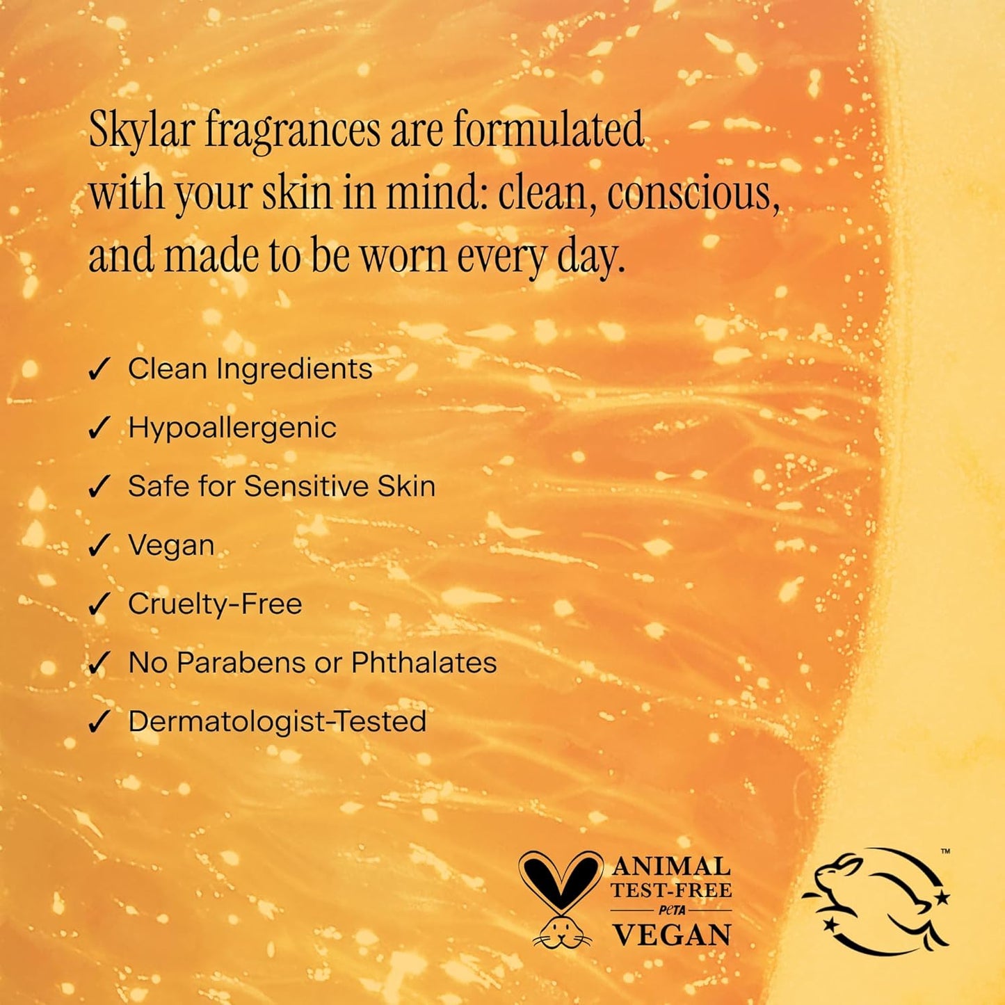 Skylar Capri Summer Eau de Parfum - Hypoallergenic & Clean Perfume for Women & Men, Vegan & Safe for Sensitive Skin - Fruity Citrus Perfume, Bergamot, Neroli & Blood Orange - 50mL /1.7 Fl oz