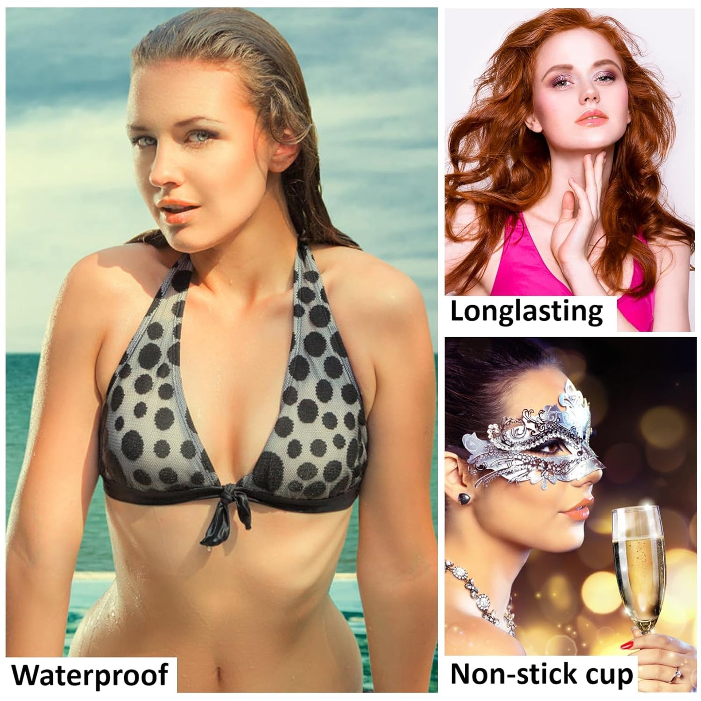 2 Pack Crystal Flower Jelly Lipstick,Magic Color Changing Lipstick,PH Clear Temperature Color Changing Lip Gloss,Lip Balm,Long Lasting Nourishing Moisturizing Lip Stick Set X01+02