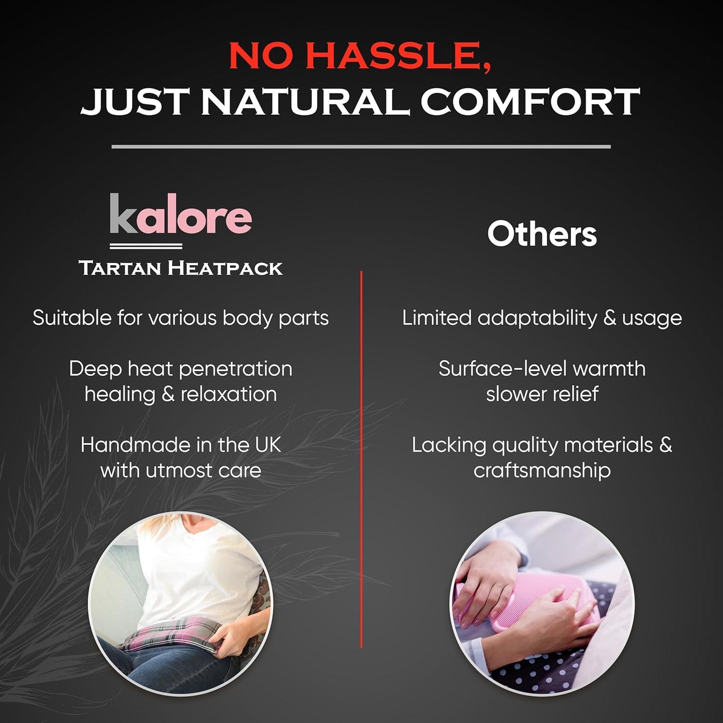 Microwavable Heating Pads for Winter Warmth, Back, Stomach & Head Comfort – Kalore Neck Wrap with Velboa Faux Fur Cover – Even Heat Distribution Hot Compress Bag – Wheat Heat Pad – Unscented – Pink