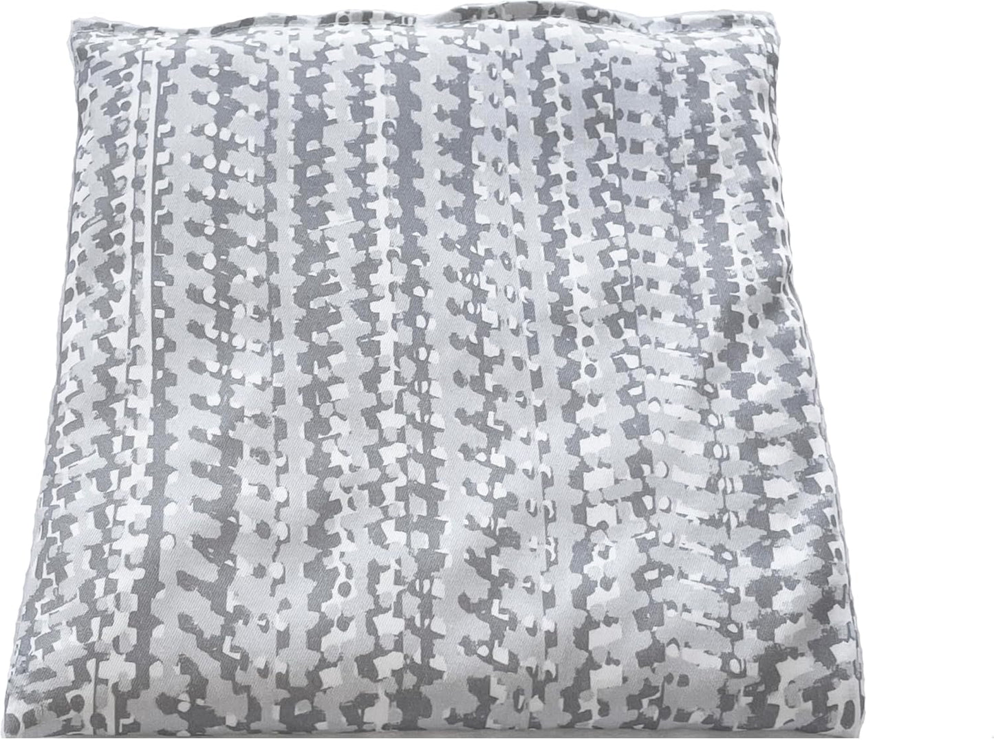 Heating Pad Corn Filled. Natural Heat Therapy for Lower Back, Neck, Shoulders, Cramps. Pain and Stress Relief Heated Wrap. (Pearl)