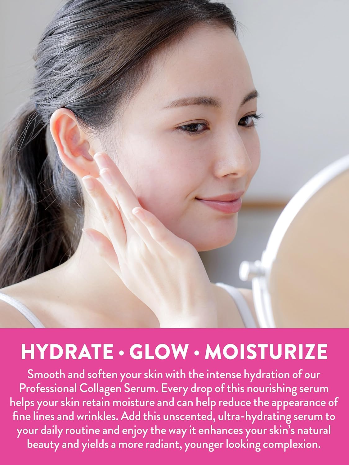 Nature's Truth Collagen Beauty Serum | 1 fl oz | for Skin | Unscented and Hydrating | Free of Parabens & Gluten