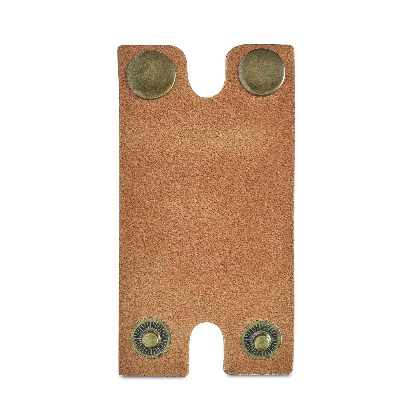 Safety Razor Head Protecting Leather Cover, Genuine Cowhide Leather Double Edge Safety Razor Case Accessories for Travel, Butterfly Razor Case (Vintage Brown)