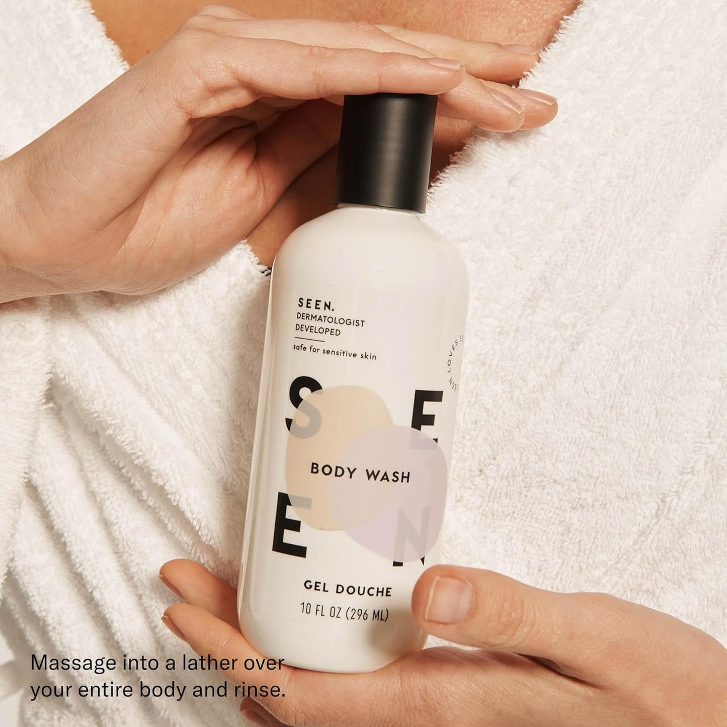 SEEN Body Wash Eco-Refill- Non-Comedogenic & Non-Irritating Body Wash- Dermatologist-Developed - Safe for Sensitive & Acne Prone Skin