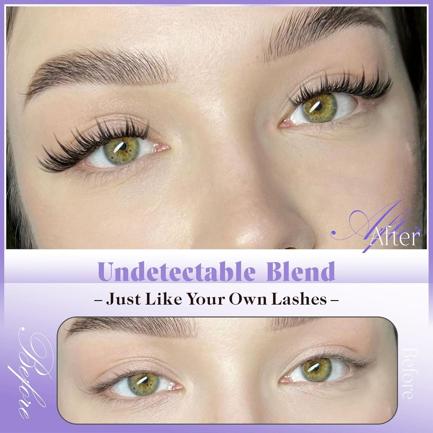 Wispy Cluster Eyelash Extensions Natural Lash Clusters Manga Individual Lashes C-curly Eyelash Clusters 10-16MM Lash Extensions by Newcally