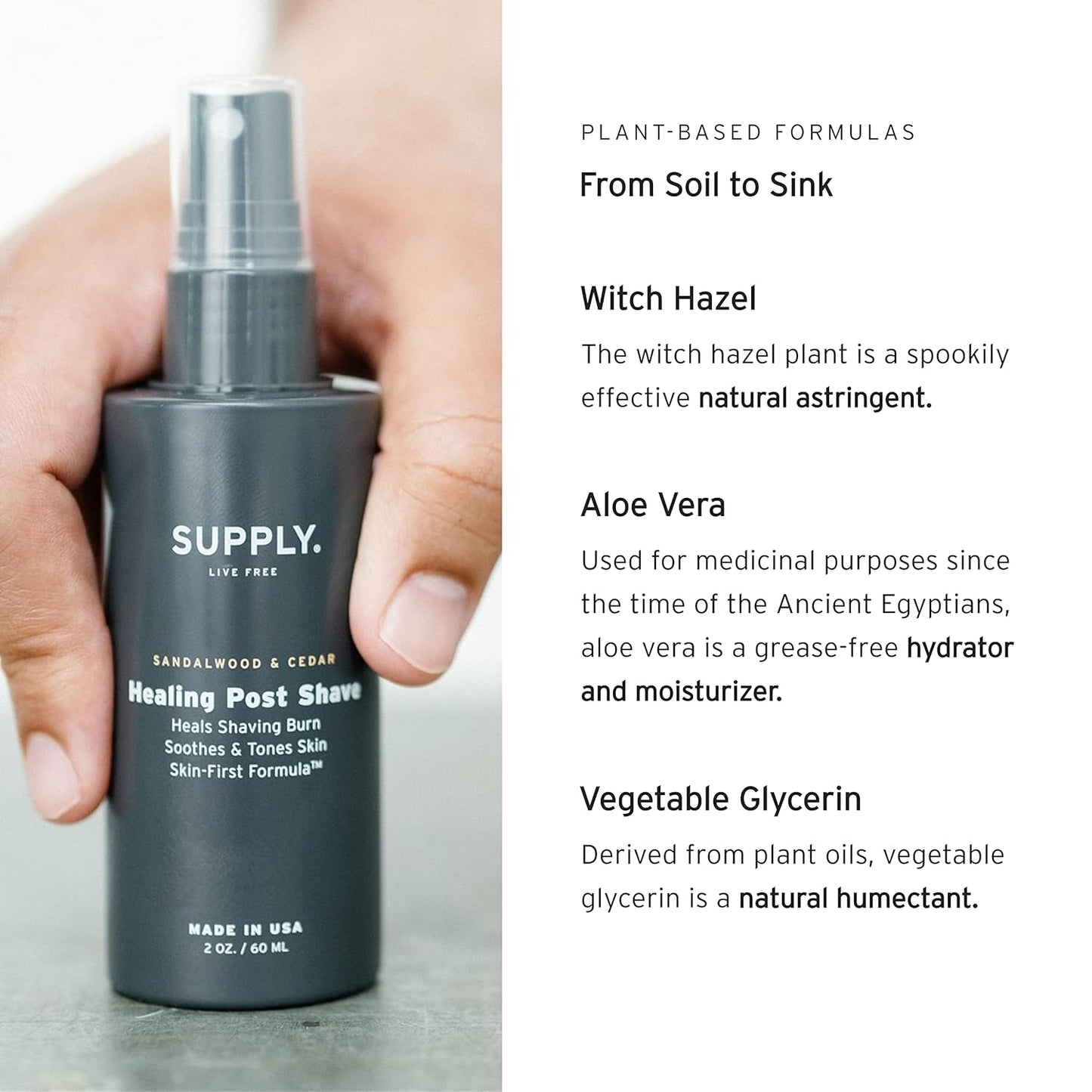 SUPPLY Healing Post Shave, Arenella Coast