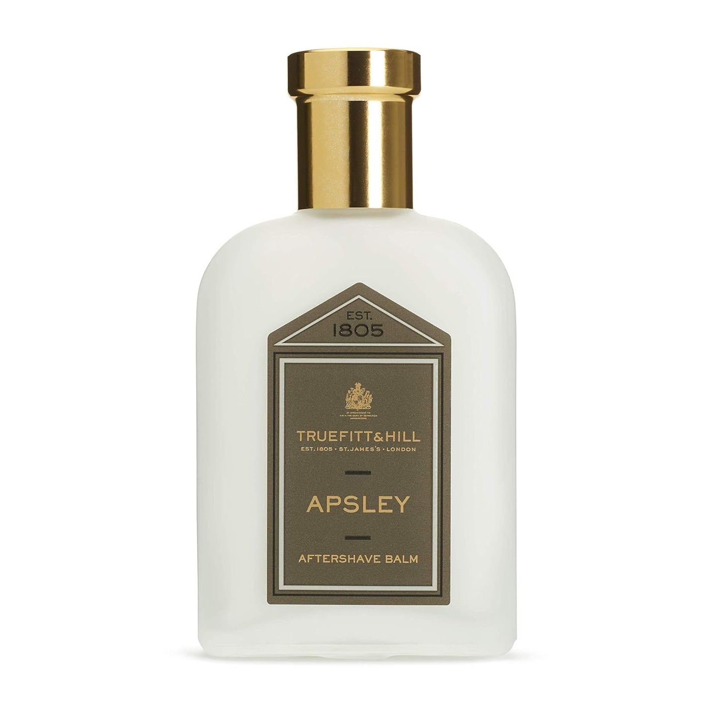 Truefitt & Hill Luxury Aftershave Balm - Apsley - Premium Soothing Moisturizer with Aloe Vera Extract - Ideal for Sensitive Skin, Razor Burn Relief, and a Silky Smooth Finish - 3.38 oz.