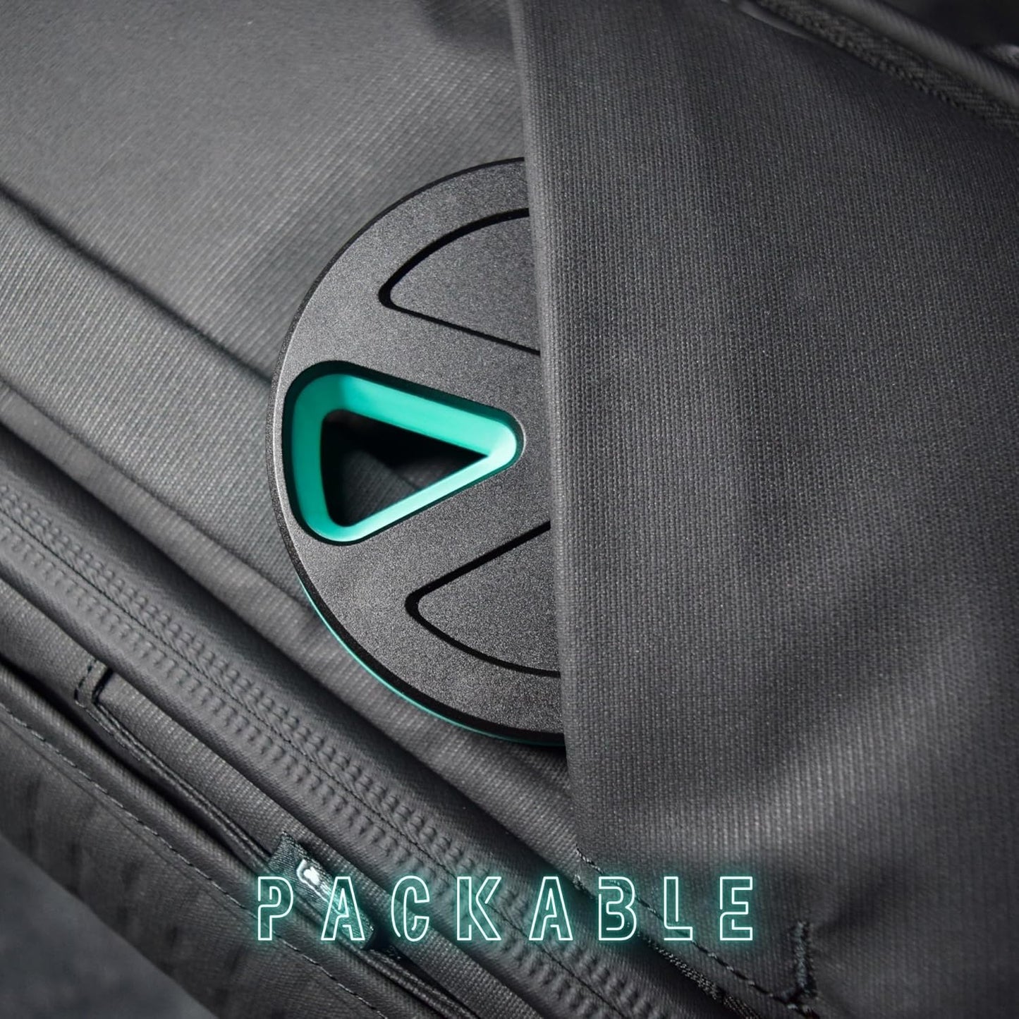 Travel RX Pill Case by Type Two Labs – Weekly 7 Day Pill Box, Compact Magnetic Organizer for Pills fits Purses or Pockets, Rugged Daily Caddy Holds Vitamins, Supplements and Medication. (Vibrant Teal)