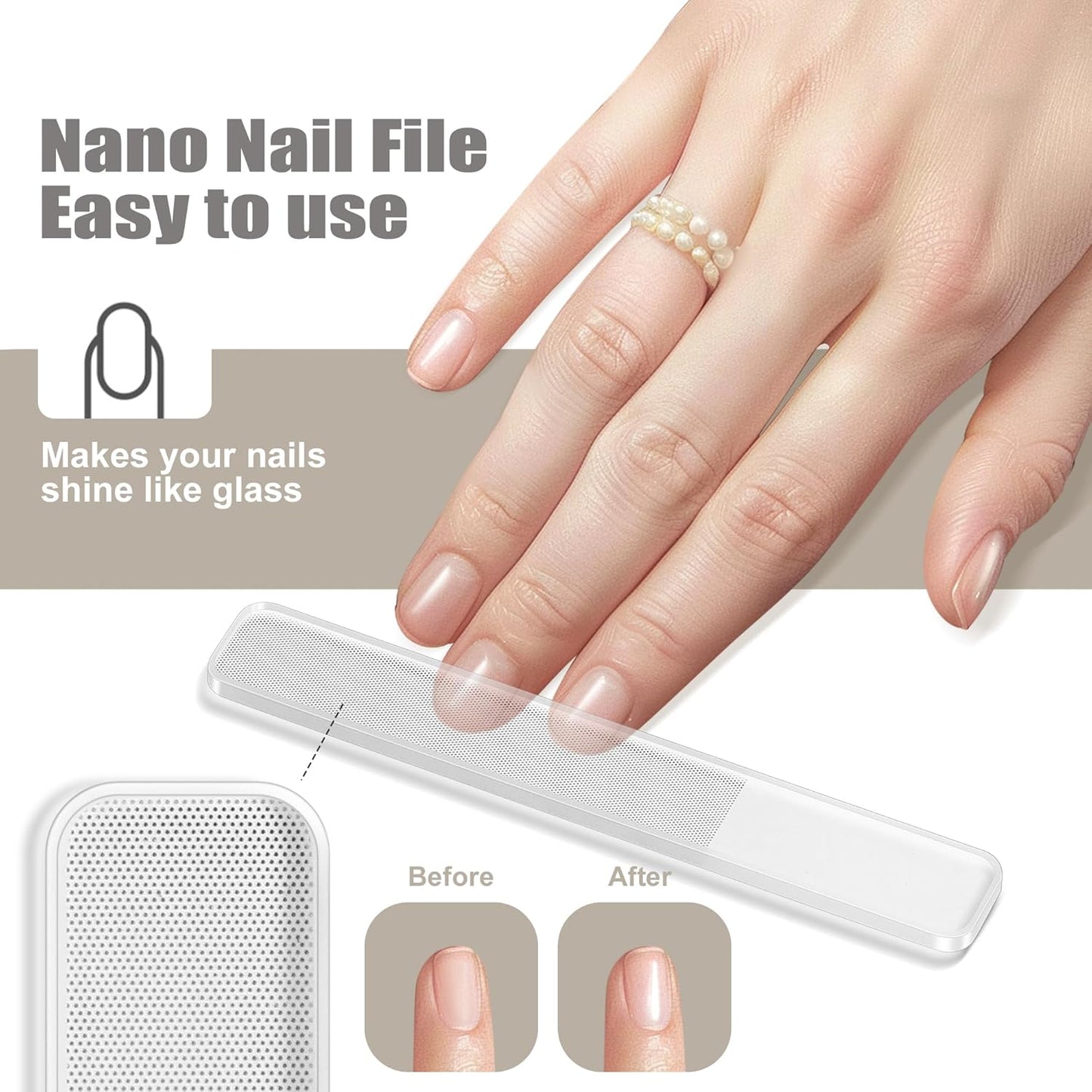 Nail Clipper Set, Premium Sharp Toenail Clippers & Fingernail Clipper, Nail Cutter, Nail Clippers for Adult Men Women Seniors, Black