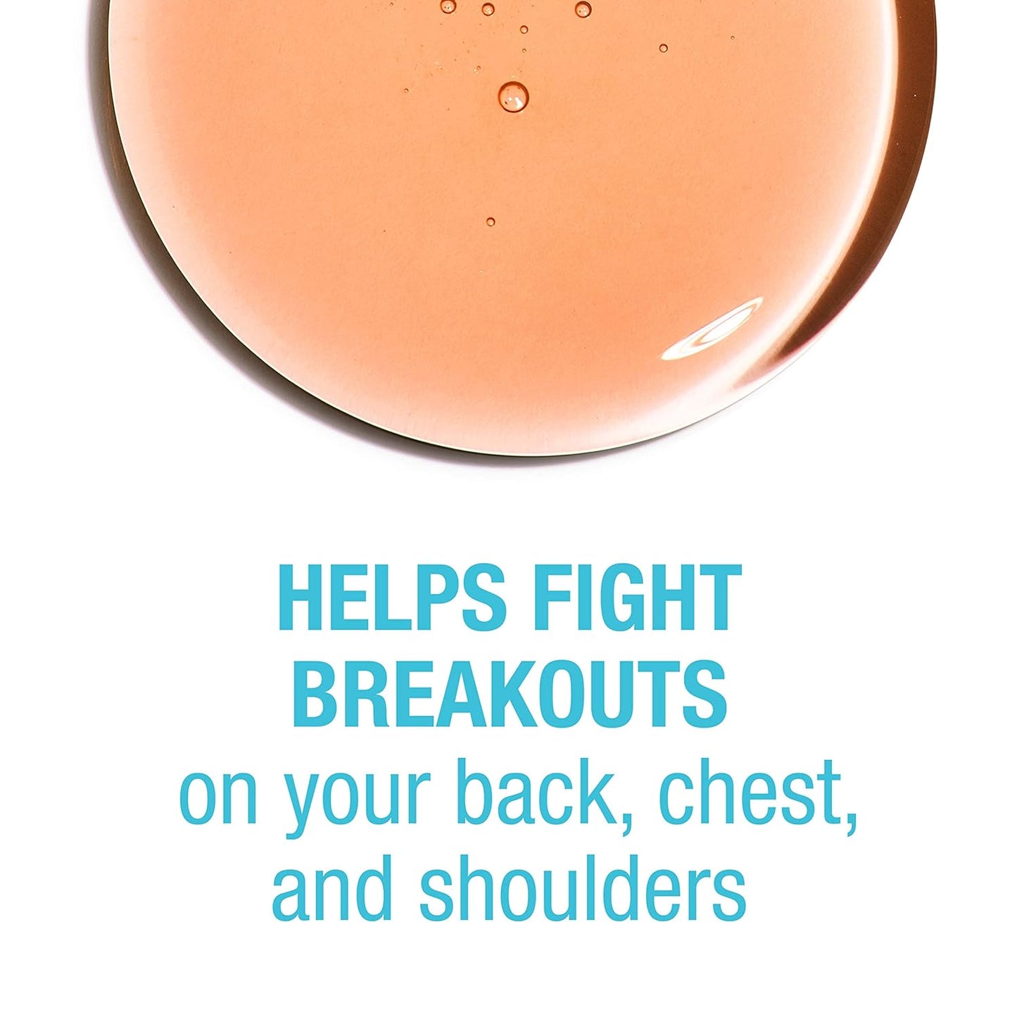 Neutrogena Body Clear Acne Body Wash, 2% Salicylic Acid Acne Medication, Oil-Free & Glycerin for Breakouts on Back, Chest & Shoulders, Non-Comedogenic, Gentle on Skin, Unscented, 8.5 Fl Oz, 3 Pack†