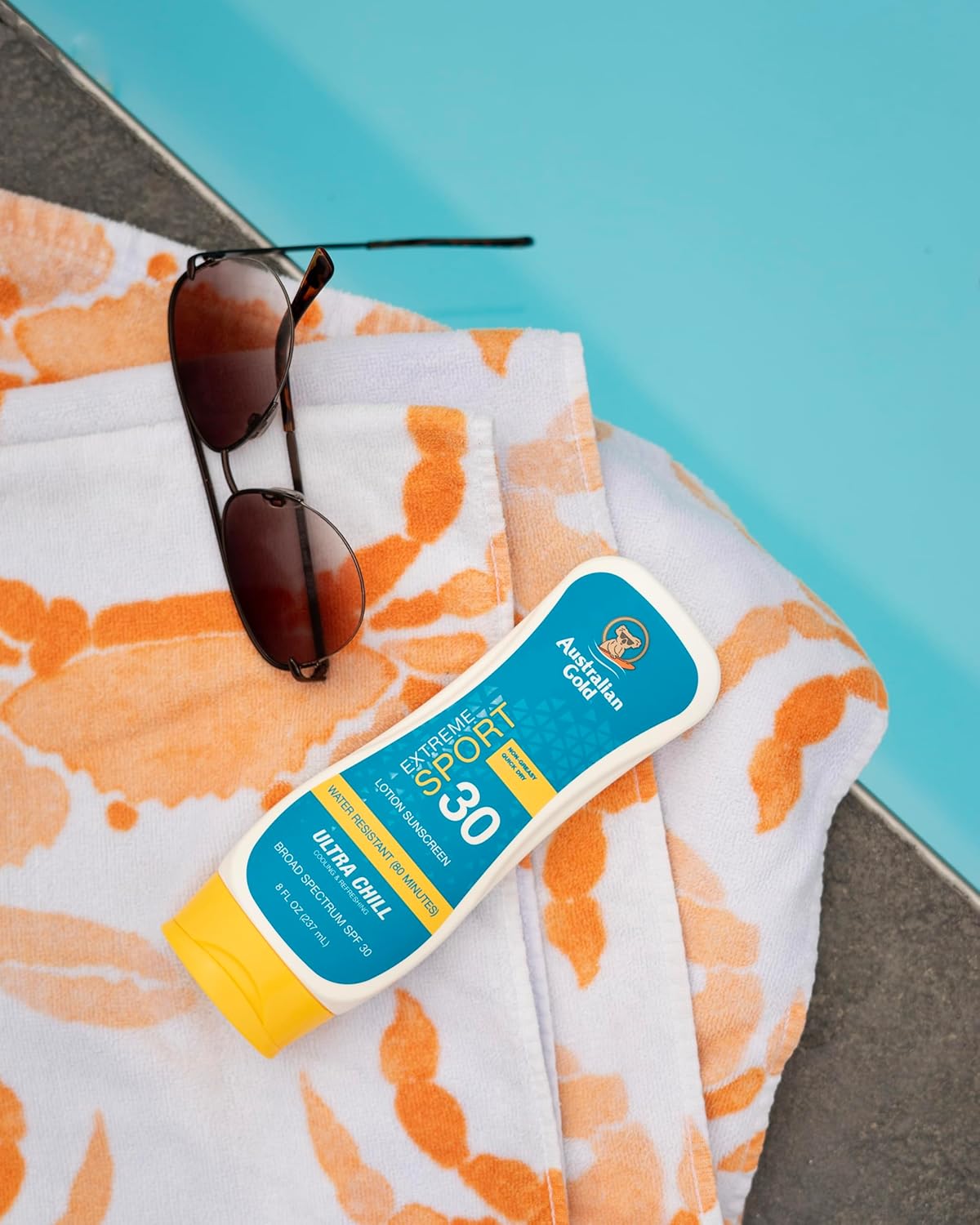 Australian Gold Extreme Sport Sunscreen Lotion SPF 30 & Extreme Sport Continuous Spray Sunscreen SPF 30, Sport Bundle