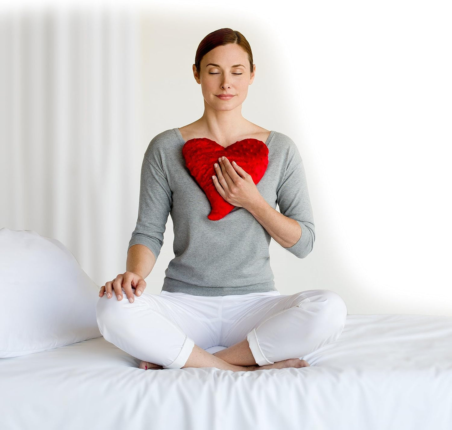 Bucky Heartwarmer-Mini Hot&Cold Therapy Pad, Red, Small