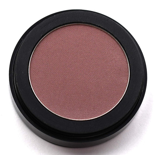 Mauve Plum Matte Satin Velvet Pink Rose Purple Red Opaque Pressed Powder Single Vegan Eyeshadow; Talc, Paraben & Cruelty Free