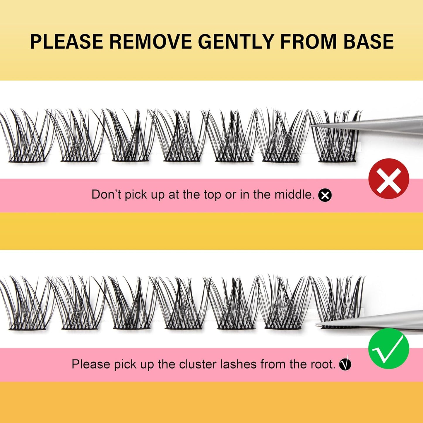 Lash Clusters 8-16mm, False Eyelashes 96pcs, Cluster Eyelash Extensions Matte Black Soft, Diy Lash Extensions D Curl Natural Lash Clusters Faux Mink Lashes Wispy（Tide,96pcs,0.07,D,8-16MIX)