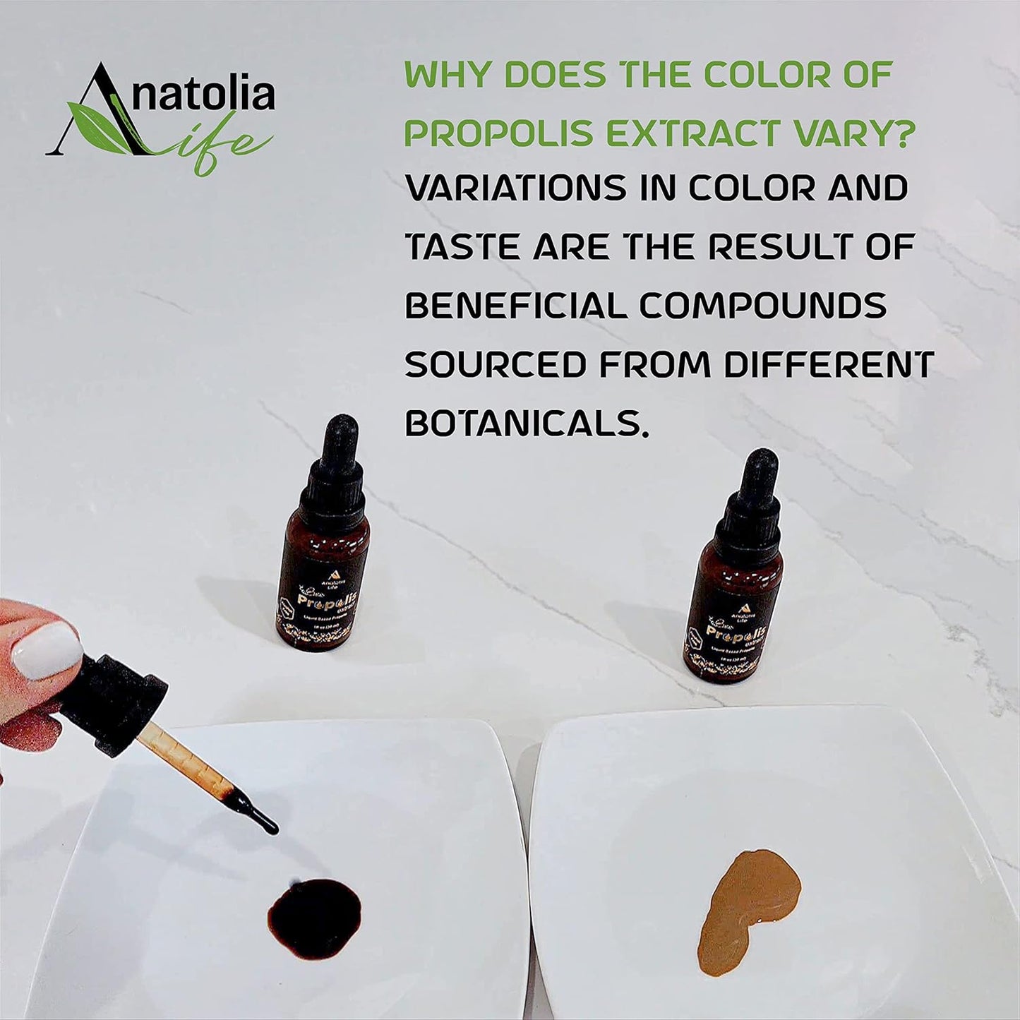 Natural Bee Propolis Extract, 30 mL, Advanced Liquid Tincture Immune System Booster and Seasonal Defense, Pure High Potency Herbal Supplement, Non-GMO and Alcohol Free (1 Pack)