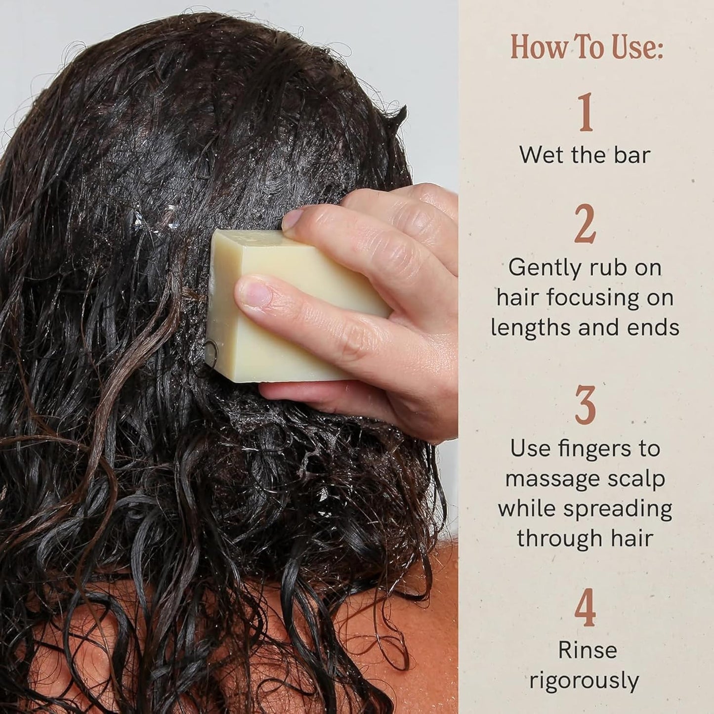 J·R·LIGGETT'S Shampoo Bar - Coconut & Argan Oil, All Natural Solid Shampoo for Hair with Olive Oil & Castor Oil, Sulfate Free, GMO Free, Restores Shine, Reduces Frizz, Manageable Hair, 3.5 oz - 3 Pack