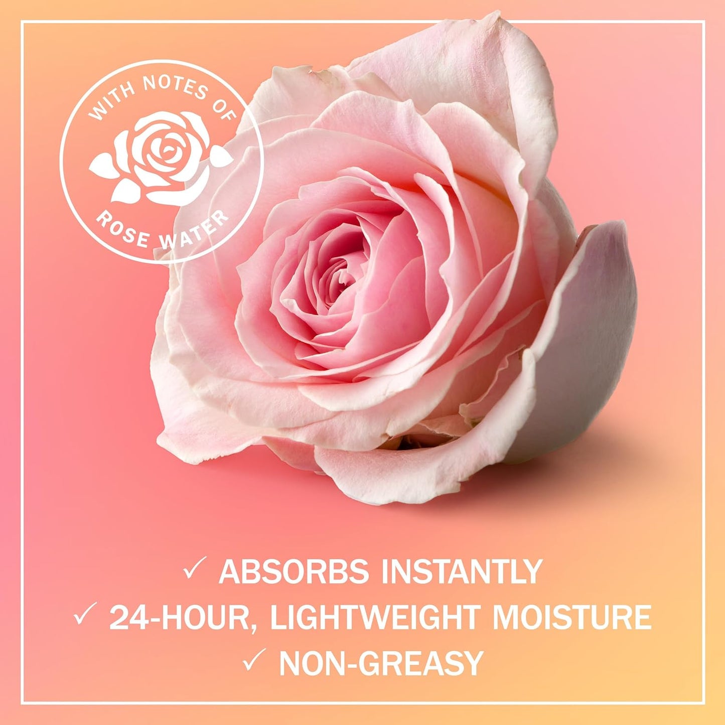 Olay Body Lotion for Women, Effortless Glow, Restore Natural Glow, 24hr Moisturizing & Deep Hydration, Absorbs Instantly, Penetrating Vitamin B3 Complex, For All Skin Types, Rose Water Scent, 18 fl oz