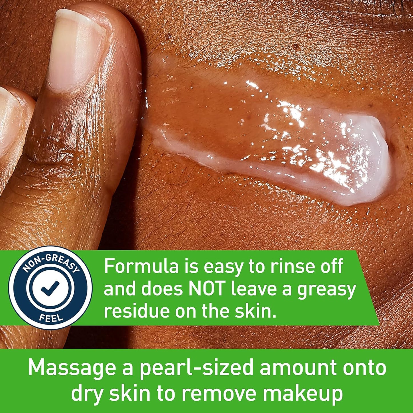 CeraVe Cleansing Balm Makeup Remover, Waterproof Makeup Remover With Ceramides & Plant-Based Jojoba Oil To Nourish & Hydrate, Non-Comedogenic & Fragrance Free, 1.3 Oz