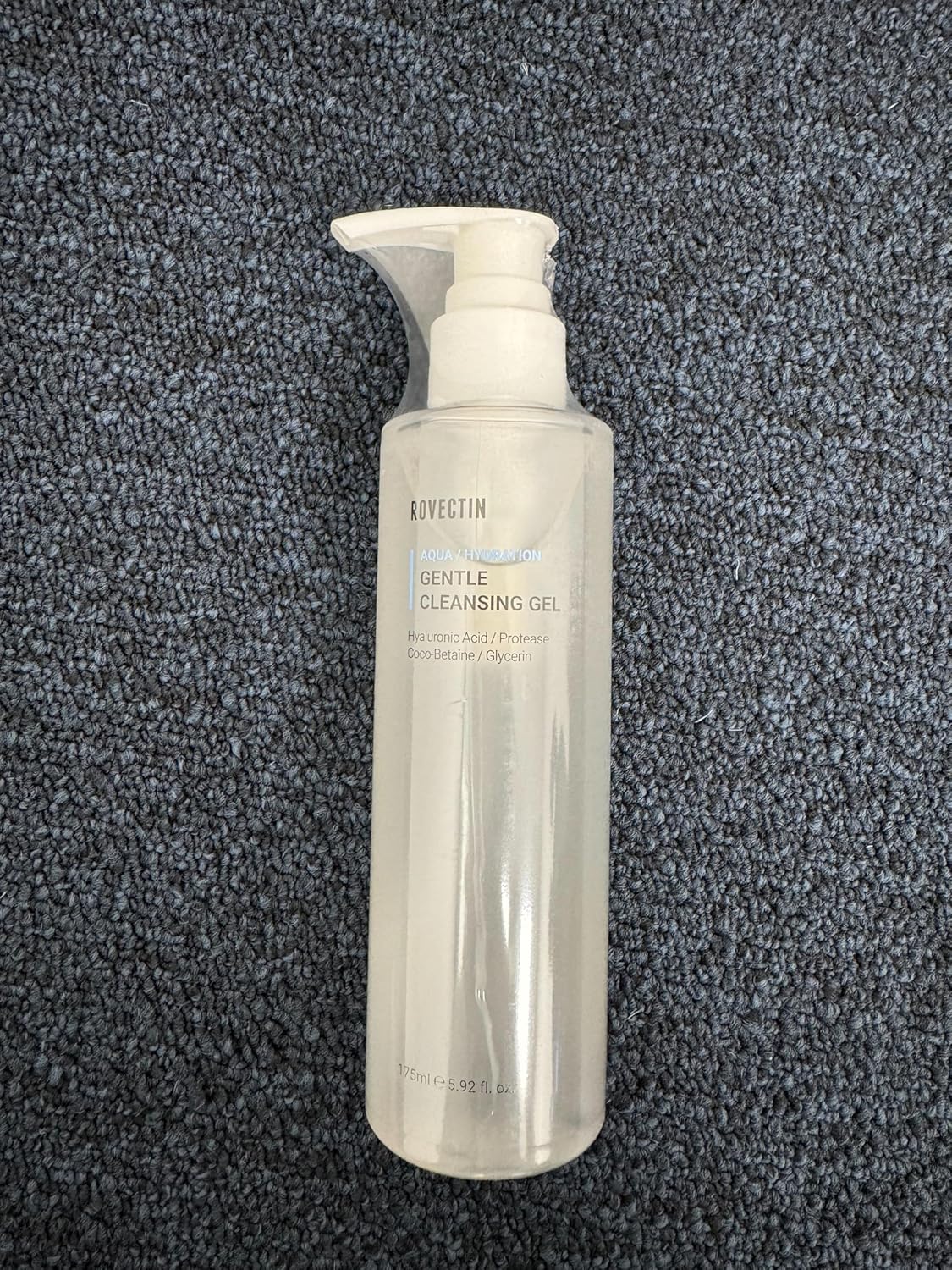 ROVECTIN Calming Lotus Water Cream (2.1 fl.oz, 60ml) Moisturizer + Aqua Cleansing Gel (5.9 fl. oz, 175ml) pH| Bundle [2 Pack]