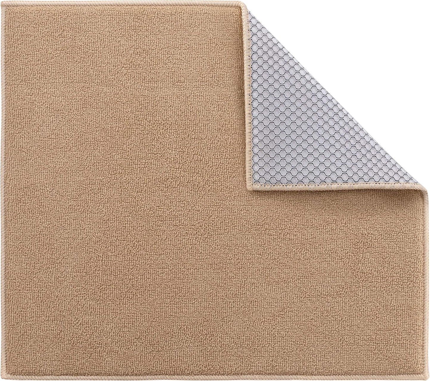 Absorbent, Reversible Microfiber Dish Drying Mat for Kitchen, 16 Inch x 18 Inch