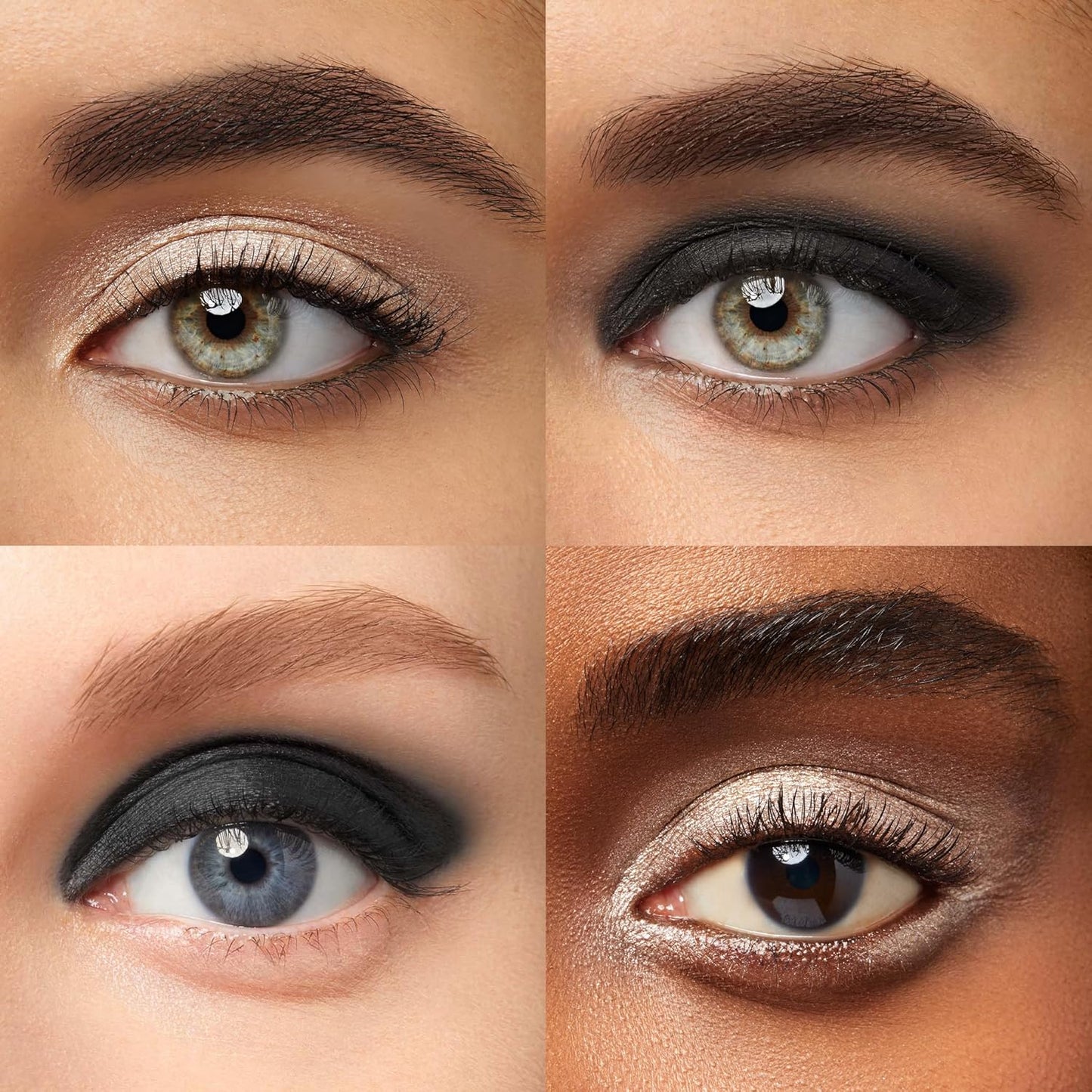 Julep Eyeshadow 101 Crème-to-Powder Waterproof Eyeshadow Stick Duo – Long-Lasting, Crease-Proof, Easy Apply with Built-in Smudger - Pearl Shimmer + Onyx Matte