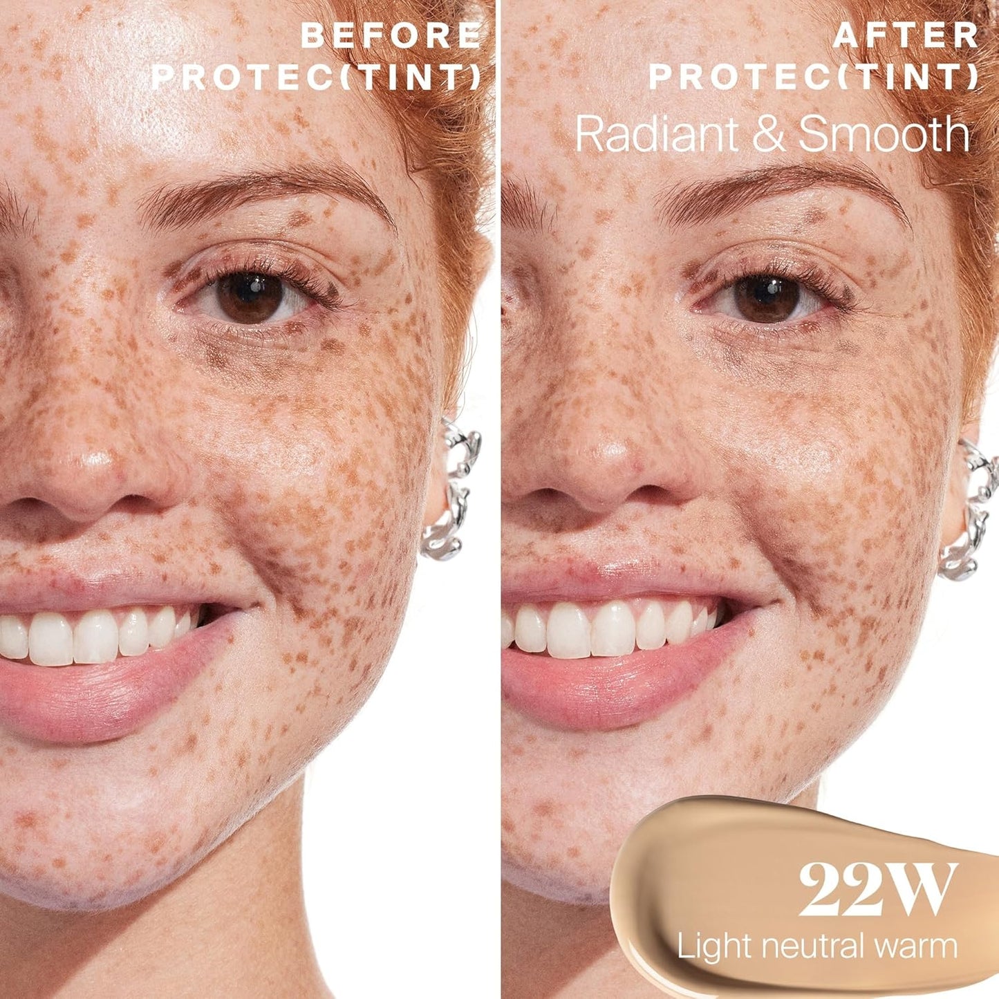 Supergoop! Protec(tint) Daily Skin Tint SPF 50 - 22W - Light, Buildable Coverage for Immediately Smooth, Even-Looking Skin - Natural Finish