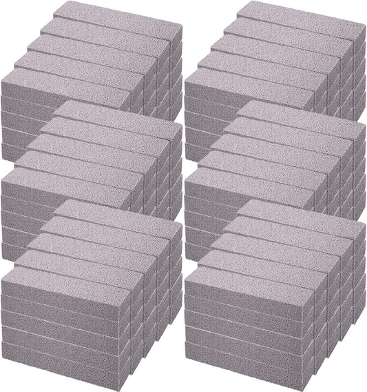Chinco 150 Packs Pumice Stick for Cheaning, Pumice Scouring Stone Pad Removing Stain Grime Without Leaving Scratches for Kitchen Oven Stove Home Bathroom Toilet Pool House Cleaning Supplies