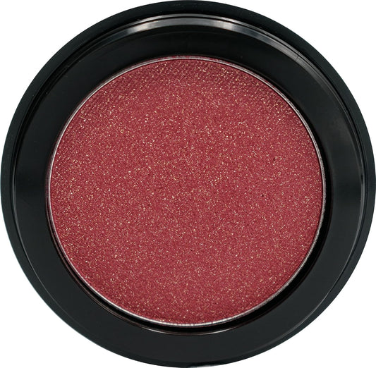 Chili Pepper Bright Red Orange Sparkling Glitter Pressed Powder Single Vegan Eyeshadow; Talc, Paraben & Cruelty Free