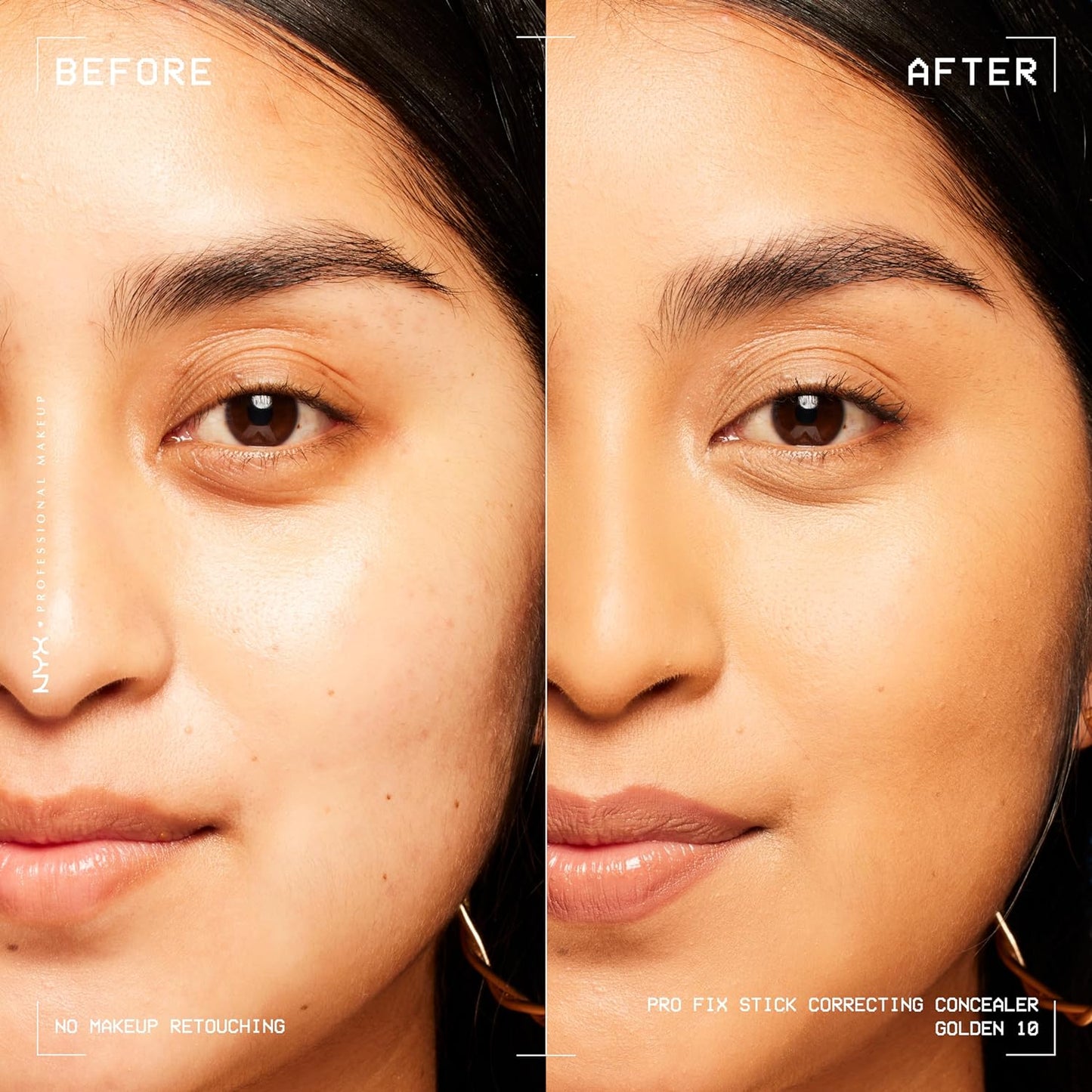 NYX PROFESSIONAL MAKEUP Pro Fix Stick Correcting Concealer, Buildable Medium Coverage Concealer Stick - Golden