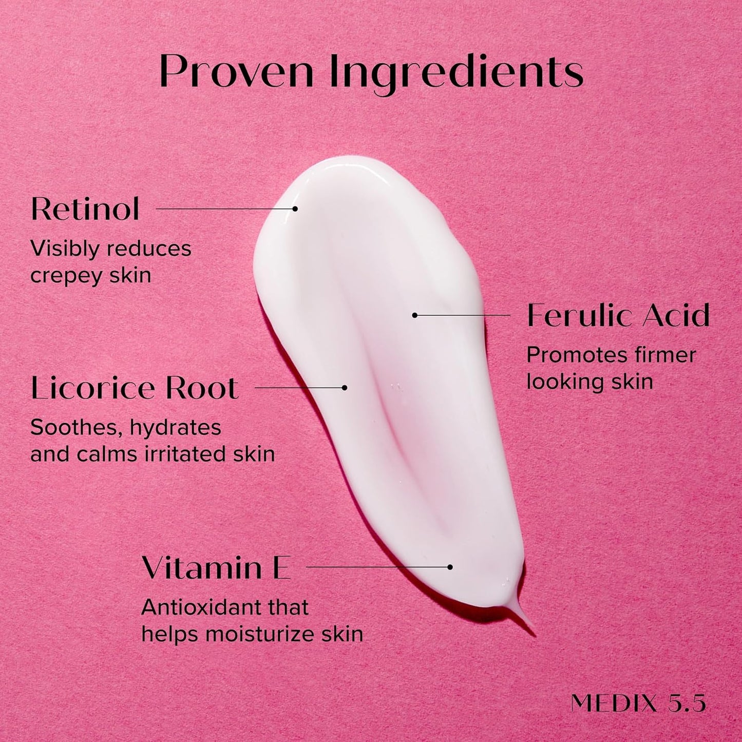 MEDIX 5.5 Best Sellers Travel Kit Skin Care Set - Retinol Body Lotion + Glycolic Acid Exfoliating Body Wash + 20% Vitamin F Body Oil 3PC Skincare Set | Crepey Skin Care Treatment, 3 Piece Travel Kit