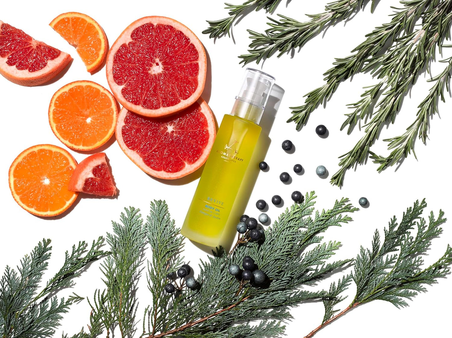 Aromatherapy Associates Revive Body Oil. A Luxurious Oil for an Energized and Nourished Body. Essential Oils Promote Healthy Micro-Circulation and Soften Skin (3.4 fl oz)